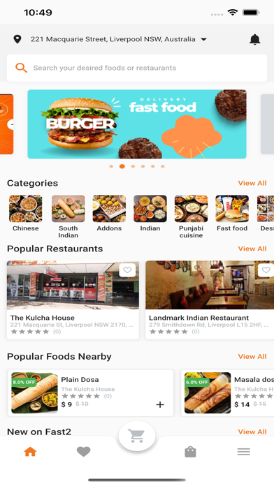 Fast2 Food Delivery Screenshot