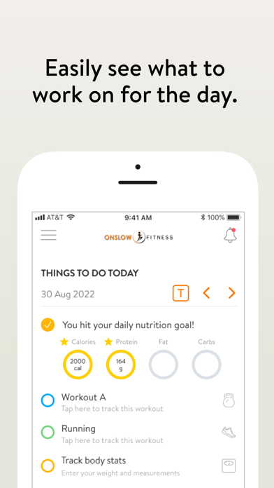 Onslow Fitness App Screenshot
