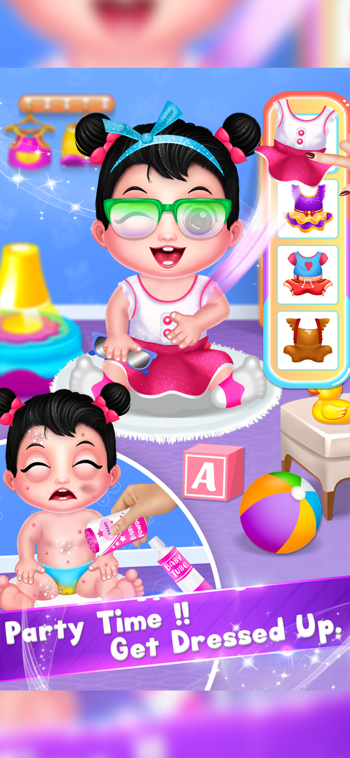 Cute Girl Daycare and Dress up