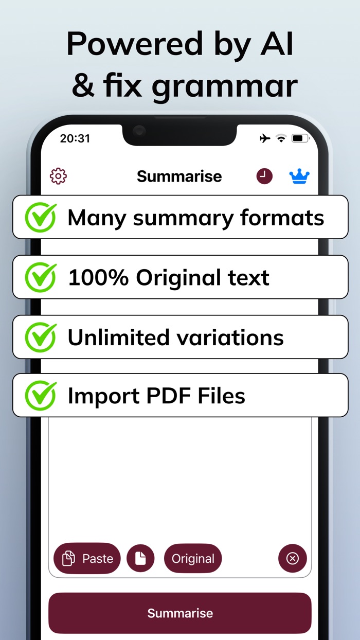 AI Summary Text Summarizer