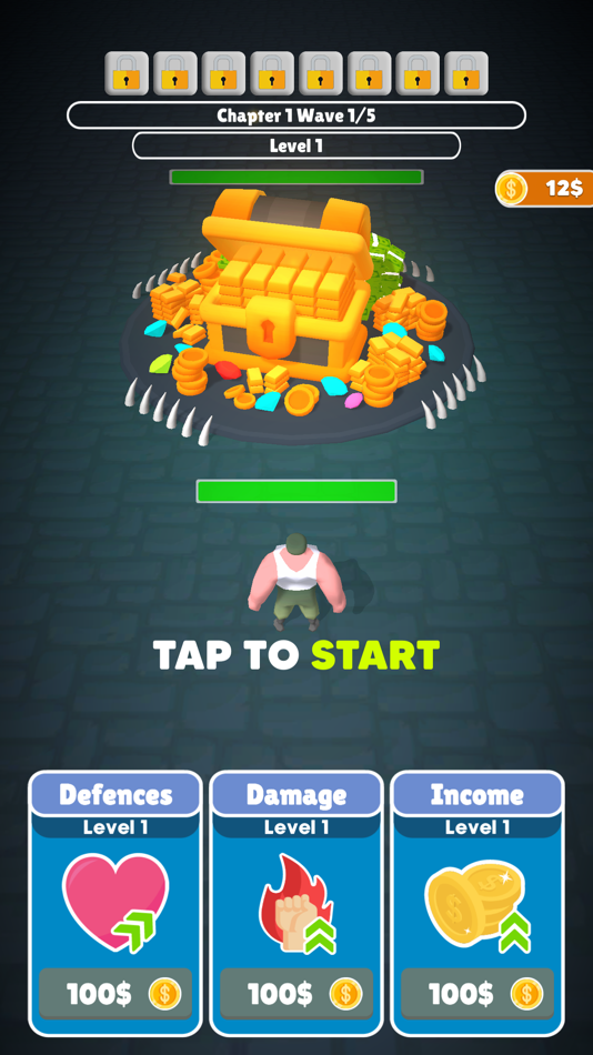 #1. Treasure Defender (iOS) Podle: omer cetin