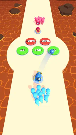 Game screenshot Cannon Crowd apk