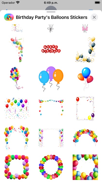 Birthday Party's Balloons