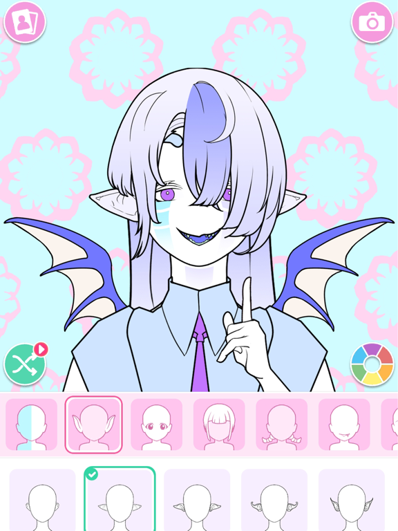 Screenshot #4 for Vlinder Monster Avatar Maker