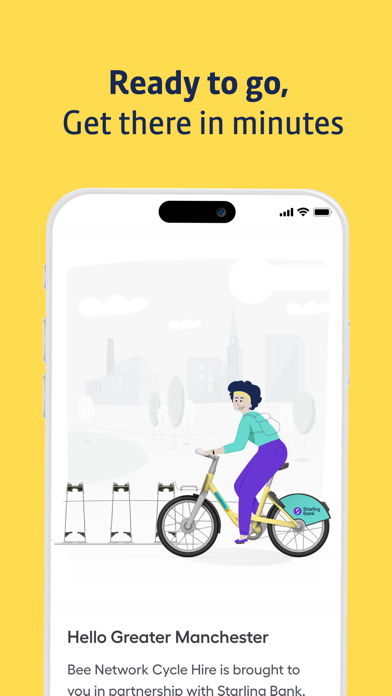 Starling Bank Bikes Screenshot