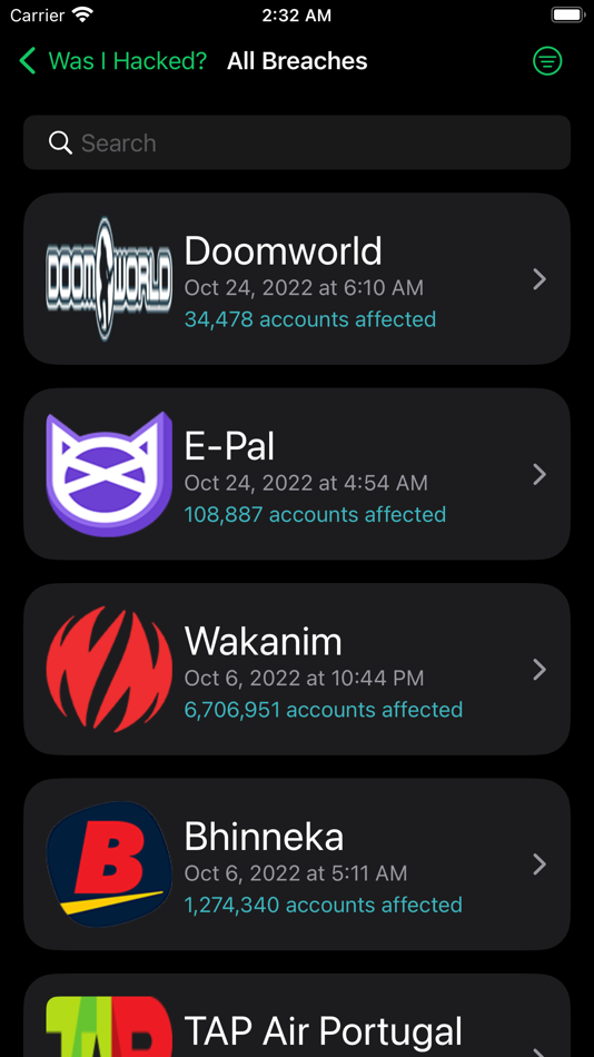 #3. Was I Hacked? (iOS) 由: Alexandra Holguin