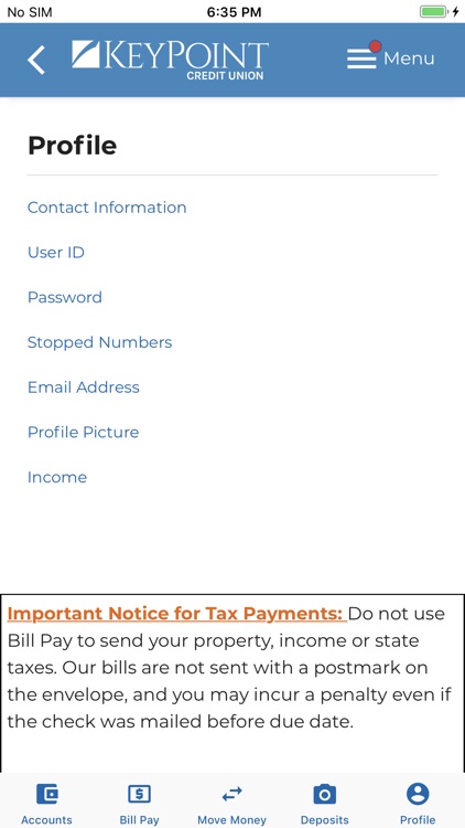 KeyPoint Credit Union Mobile screenshot-7