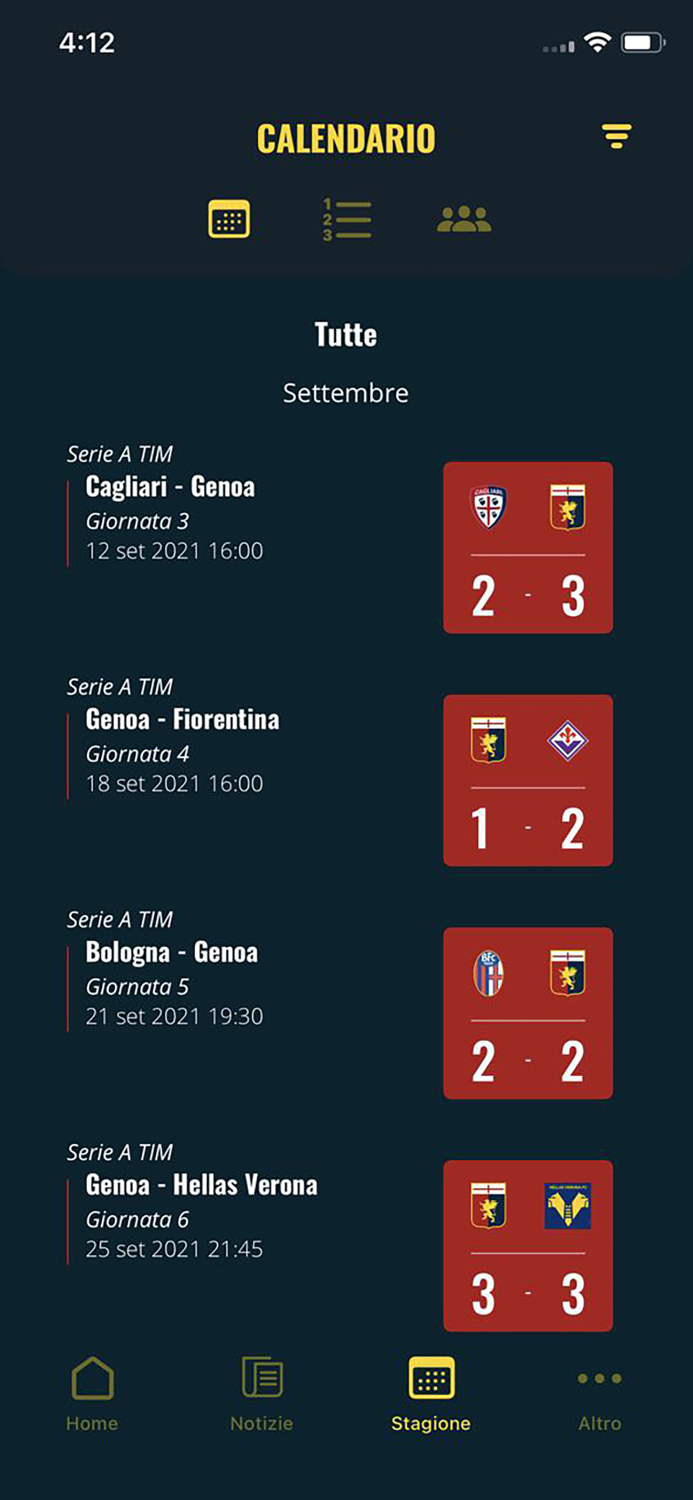 Genoa App Ufficiale