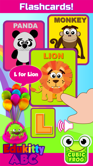 EduKitty ABC Letter Quiz-Free Amazing Educational Games, Tracing and Flash Cards for Preschoolers and Toddlers screenshot 3