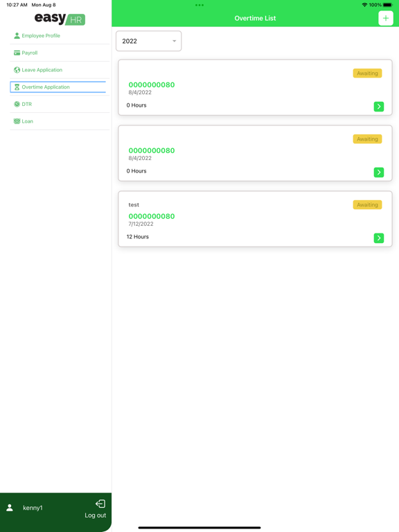 EasyHR Portal screenshot 4