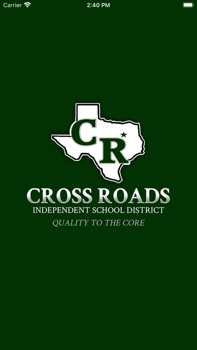 Cross Roads ISD Screenshot