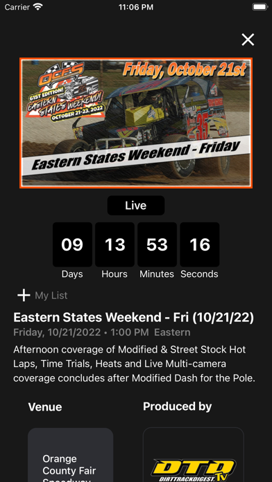 Dirt Track Digest Screenshot