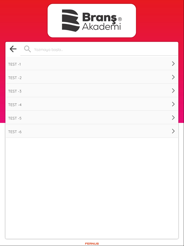 Branş Akademi Video Çözüm