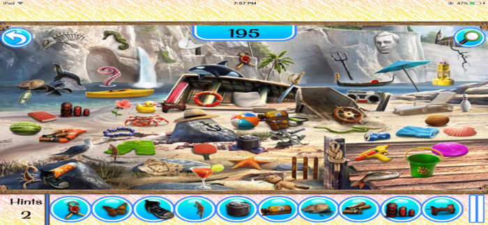 Seaside Hidden Object Games