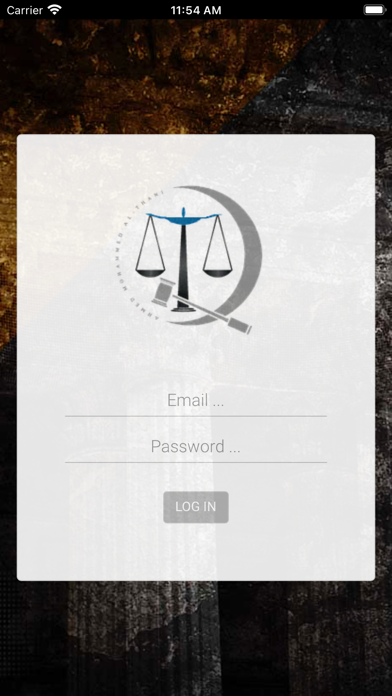 Qatar International Law Firm Screenshot