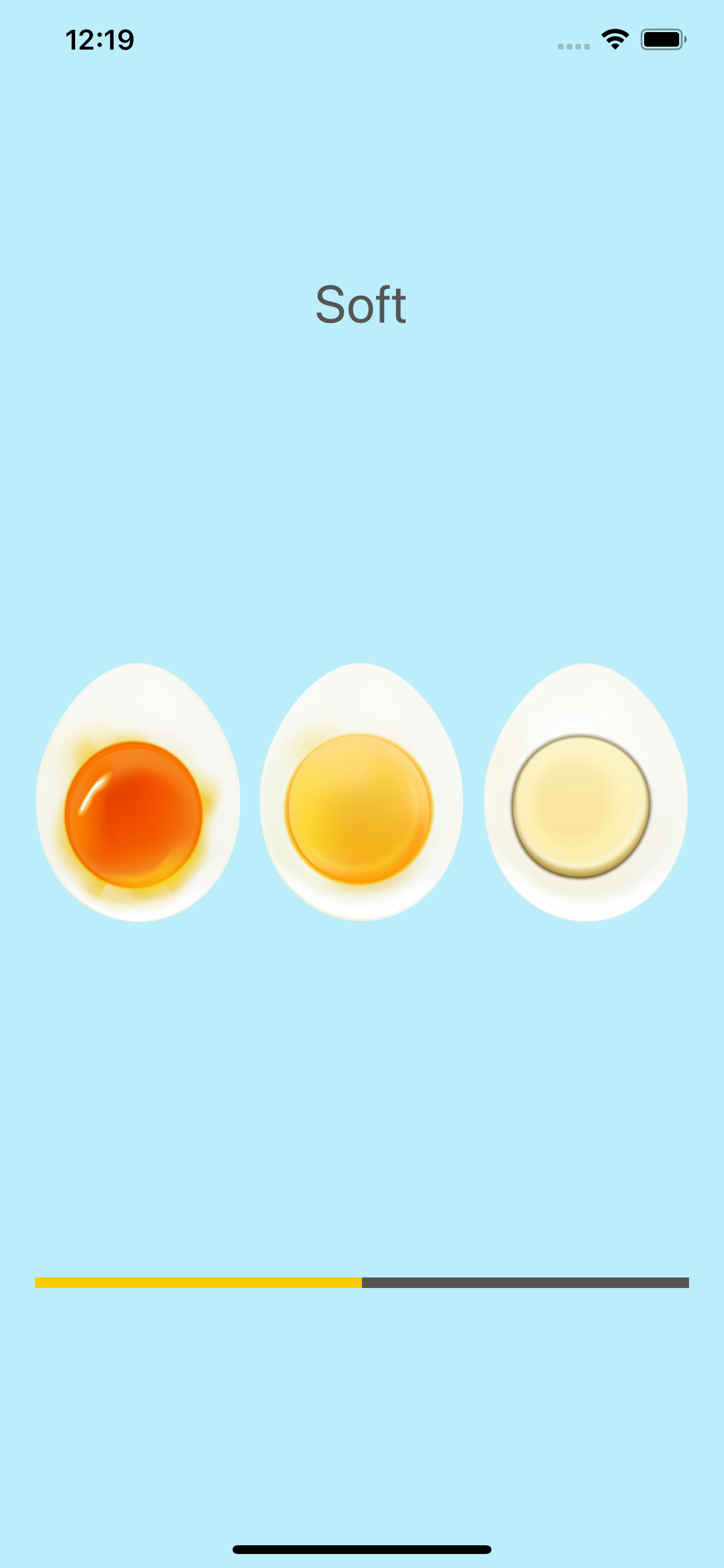 Egg timer app