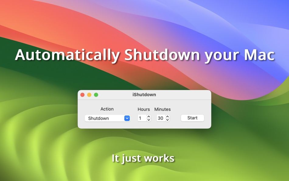 #1. iShutdown (macOS) By: Voglhuber