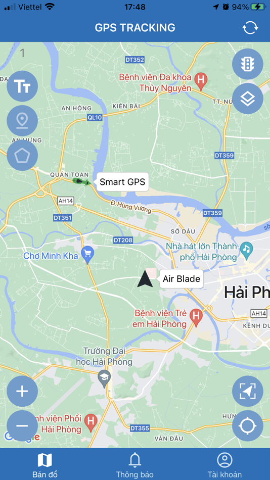 #1. Smart GPS (iOS) Bởi: Dung Le Tien