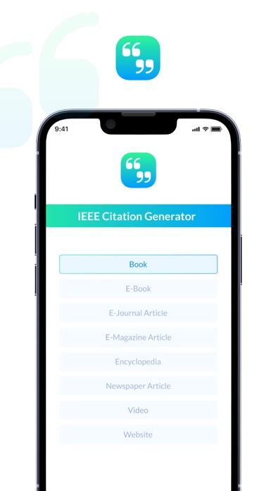 IEEE Citation Assistant Screenshot