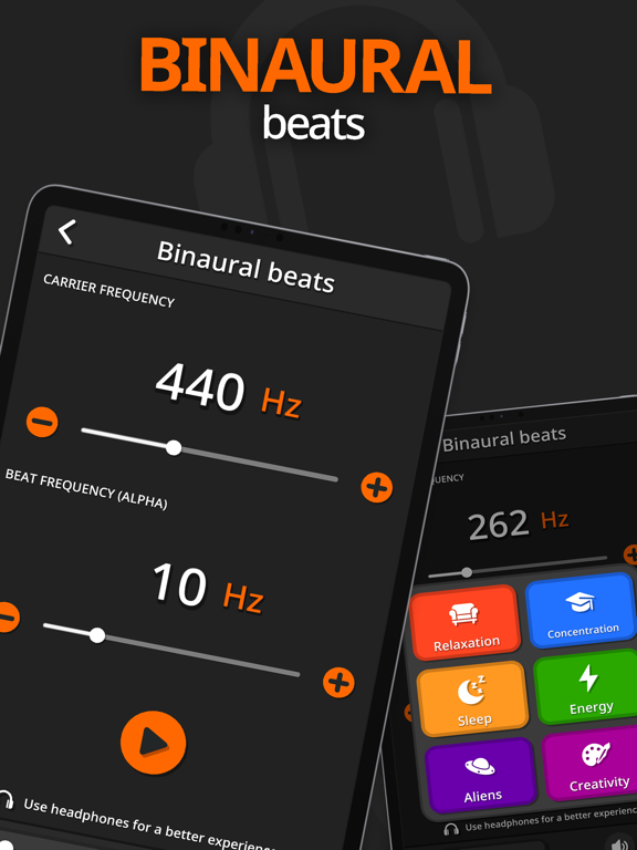 Frequency Sound Wave Generator iPad screenshot 5 - Utilities app