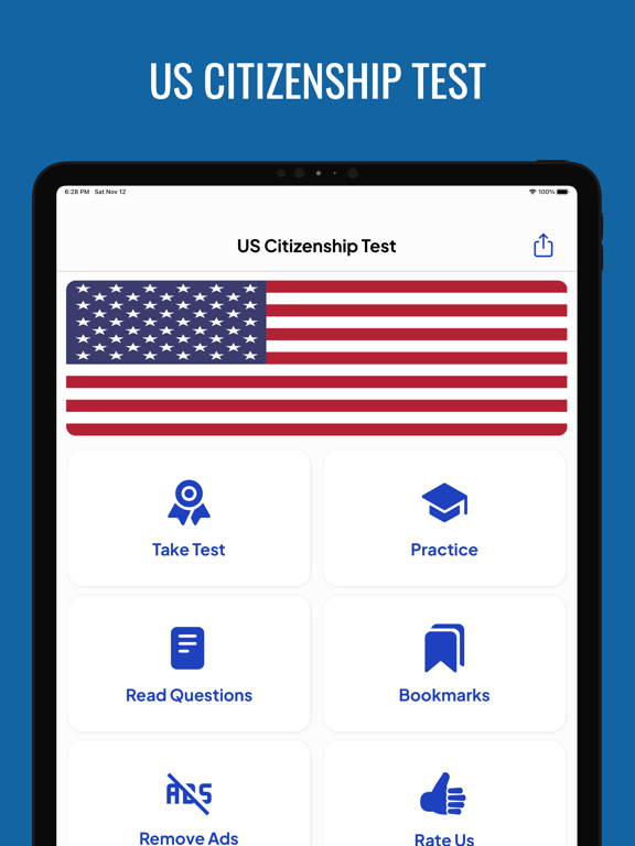 Screenshot #4 pour US Citizenship Test : 2024