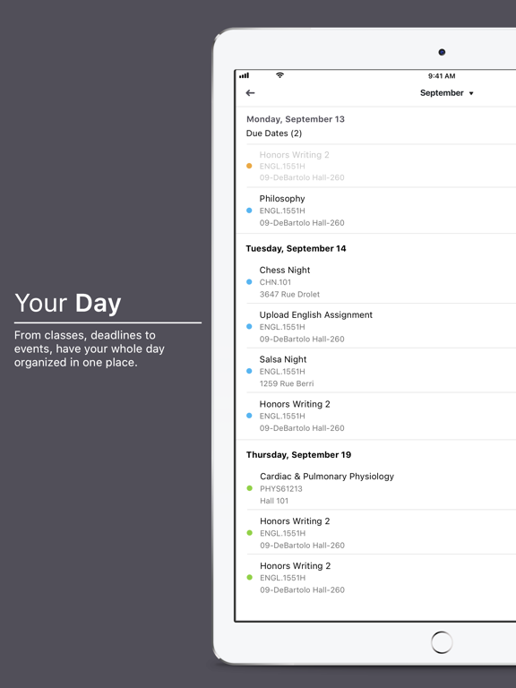 University of Tasmania iPad screenshot 2 - Education app