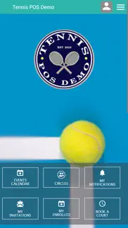 tennis pos demo iphone screenshot 3