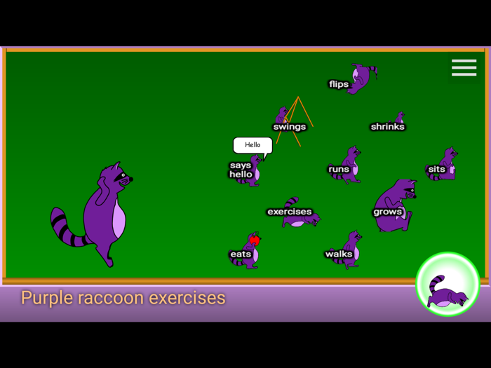 Red Giraffe Says Hello