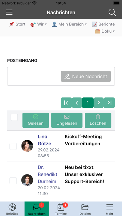 KH BL Treffpunkt Handwerk Screenshot