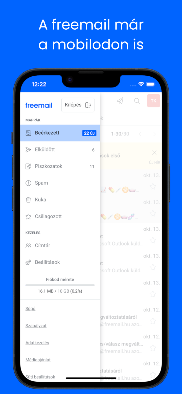 freemail screenshot 1