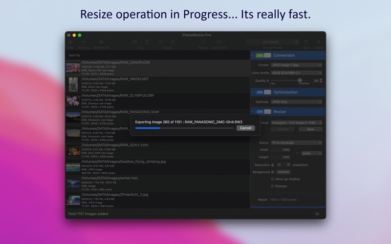 How to cancel & delete photoresize pro 4