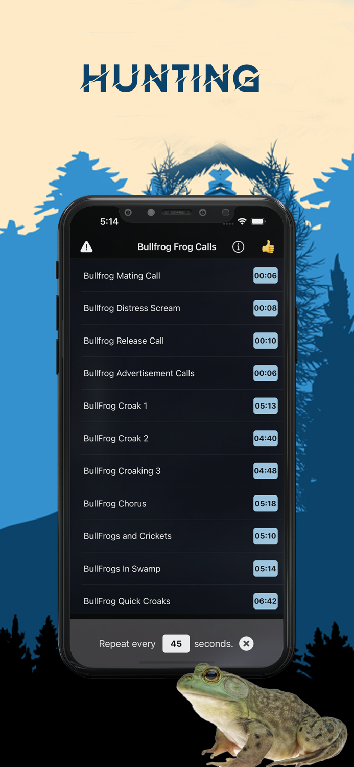 Bullfrog Magnet - Frog Calls