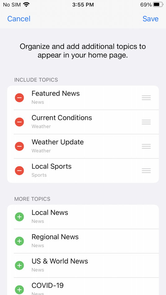 #3. News 12 Now WDEF (iOS) Podle: Morris Network Inc.