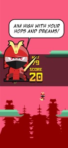 Hop Hop Ninja! screenshot #2 for iPhone