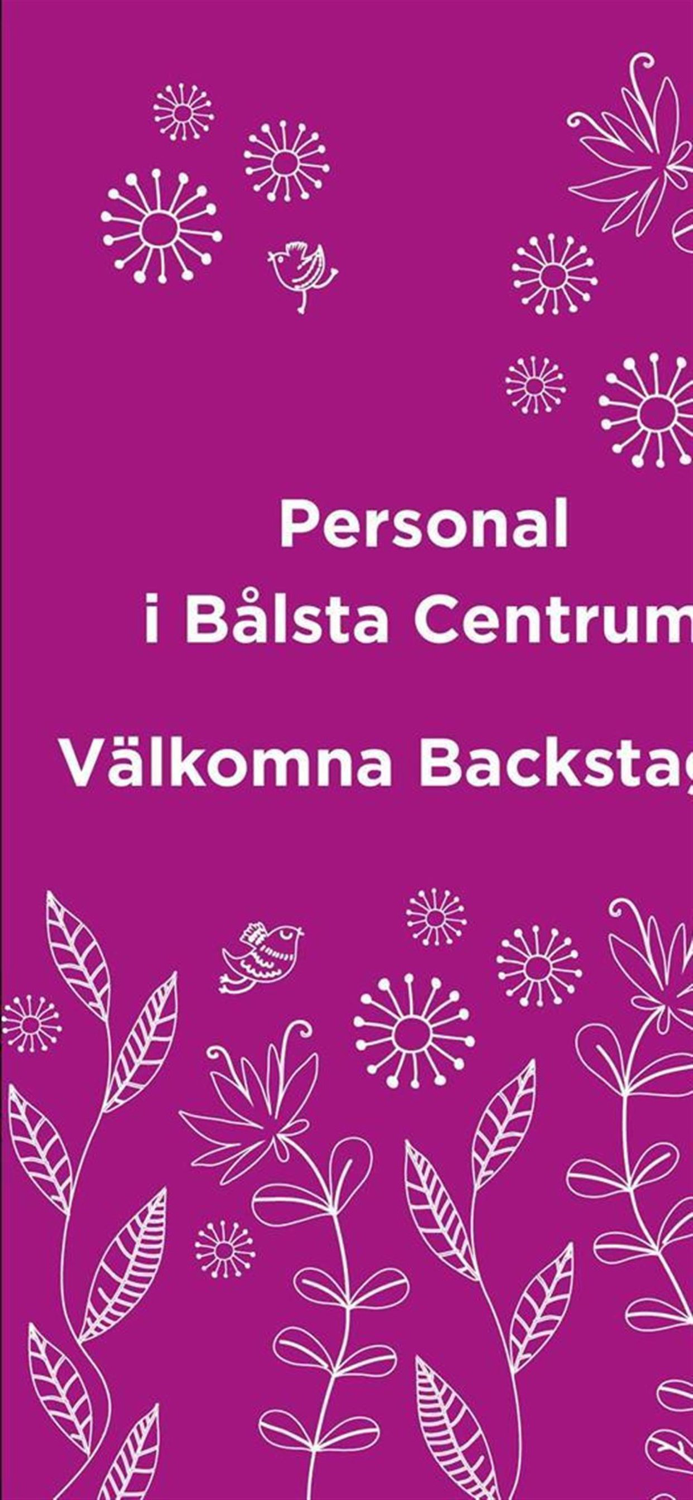 Bålsta Centrum Backstage