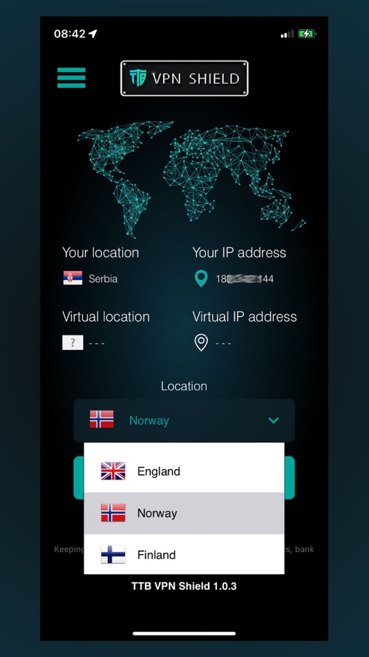 #3. TTB VPN Shield (iOS) 由: Techboy Solutions