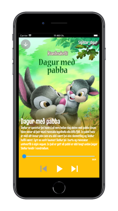 Hljóðbókasafnið Screenshot 2 - AppWisp.com Hljóðbókasafnið Screenshot 2 - AppWisp.com
