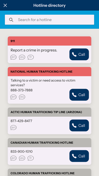 Truckers Against Trafficking Screenshot