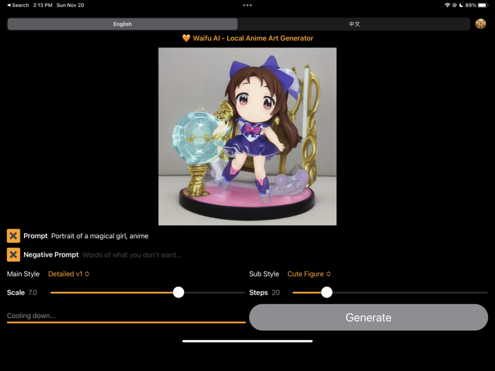 Waifu Art AI - Local Generator