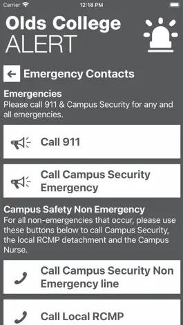 Game screenshot Olds College Alert apk