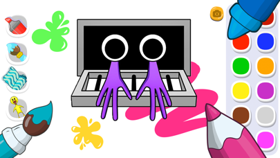 Magic Rainbow Coloring Book Screenshot