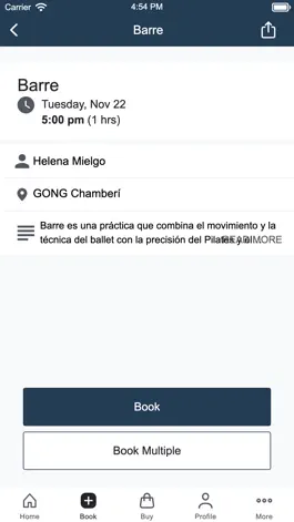 Game screenshot El Gong Club de Yoga Madrid hack