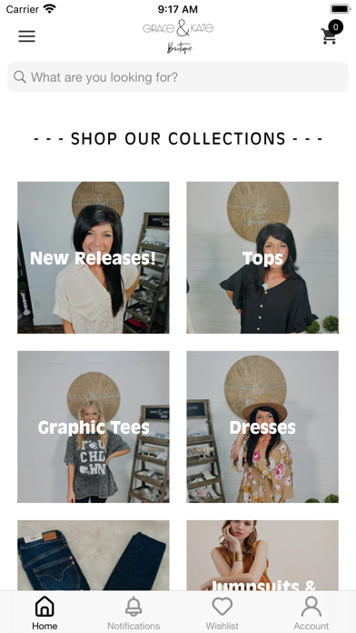Grace & Kate Boutique Screenshot