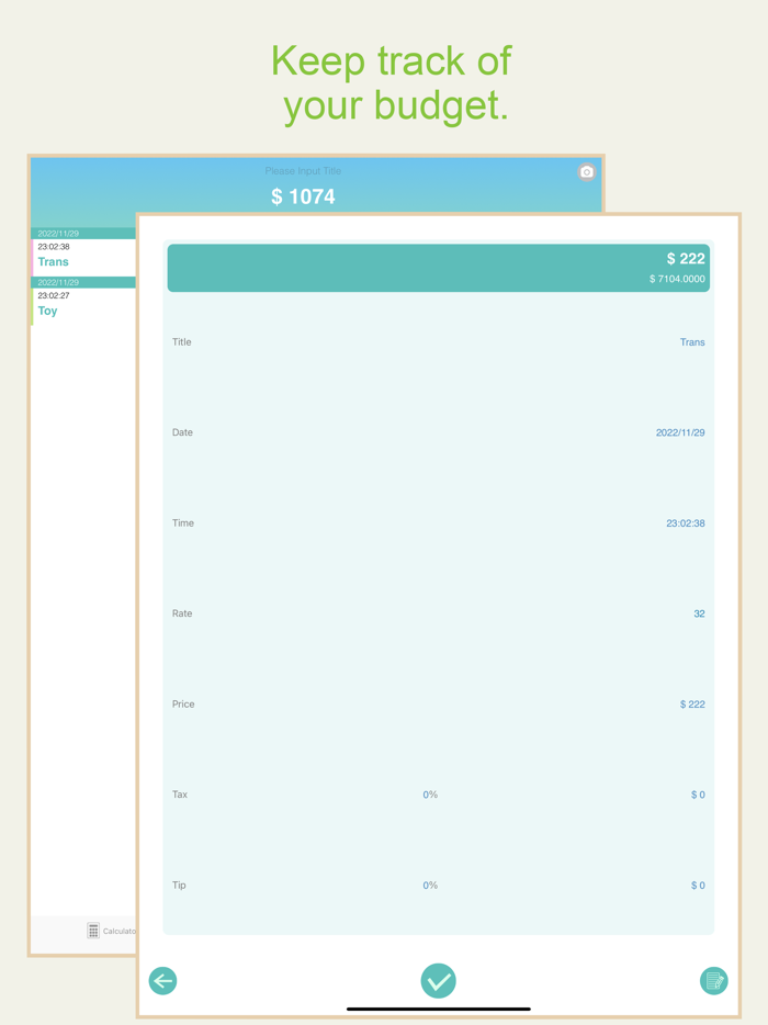 IM Travel Calculator