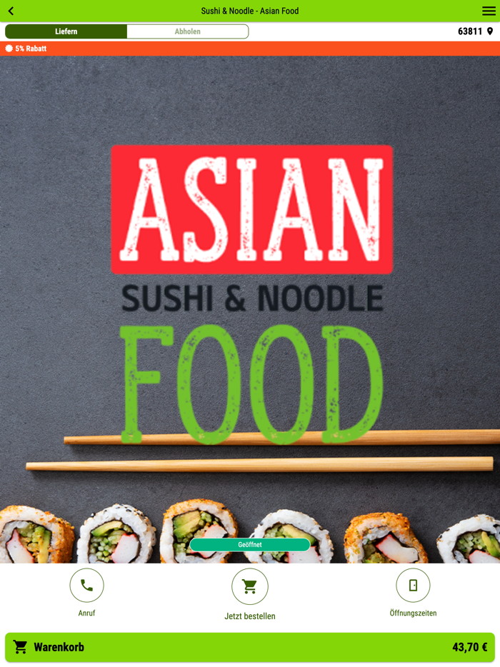 Sushi and Noodle - Asian Food