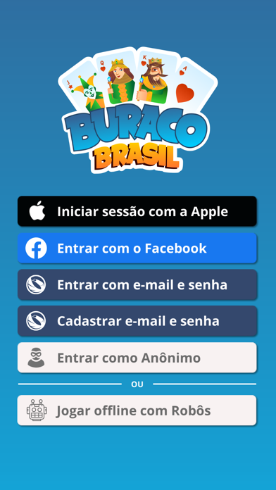 Buraco Brasil - Buraco Online Screenshot