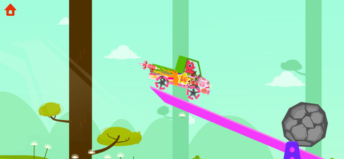 Dinosaur Car games for kids