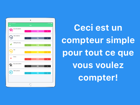 Screenshot #5 pour ALLCounter: Compteur et Tâches