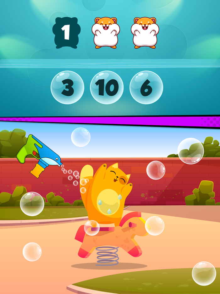Baby games - Bubble pop games