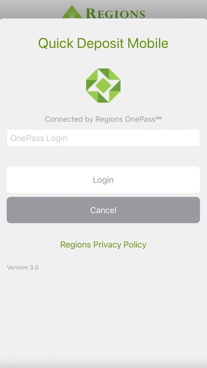 Regions Quick Deposit Mobile